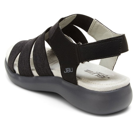 JBU# JAMBU# Black Morgan Strappy Sandals# - Picture 1 of 7